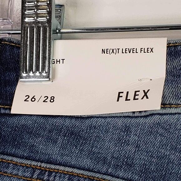 American Eagle AE Jeans Men’s Size 26X28 Medium Wash Slim Straight New - Picture 5 of 12